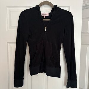Juicy Couture. Terry cloth track suit zip up top jacket.